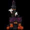 12" LED Lighted Haunted House Halloween Decoration